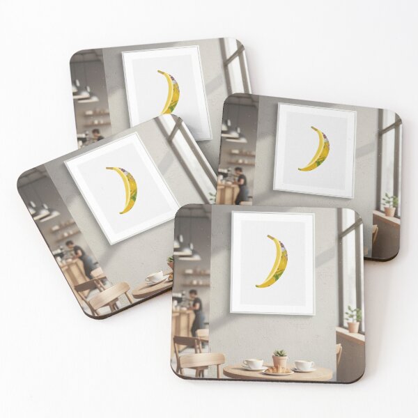 Item preview, Banana Typography Art designed and sold by Patrycjabeauty.