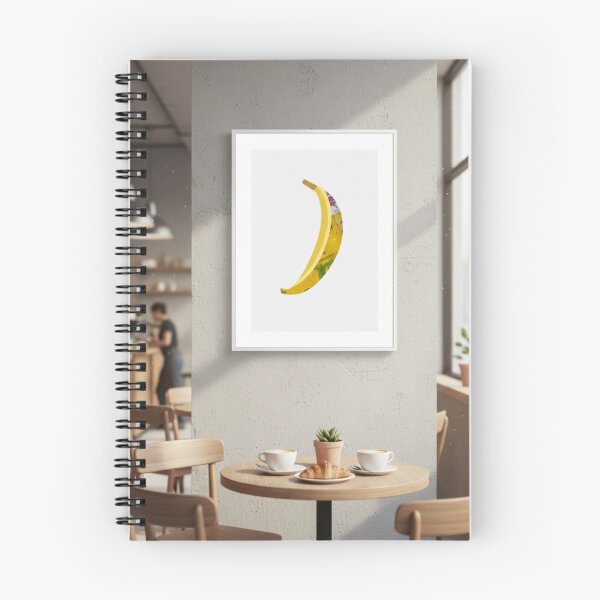 Item preview, Banana Typography Art designed and sold by Patrycjabeauty.