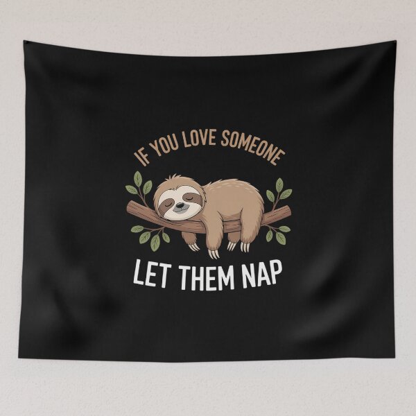 Item preview, Sleeping Sloth Animal Cute designed and sold by gourpmerzihd.