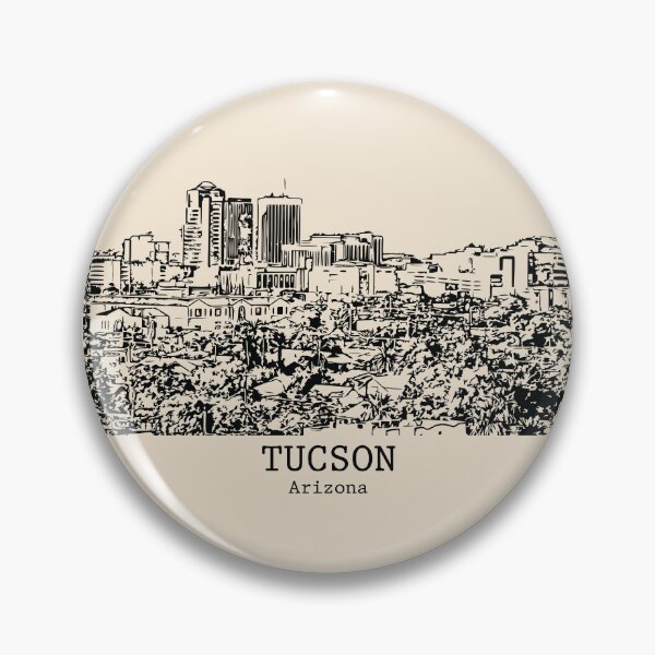 Artikelvorschau, Tucson - Arizona entworfen und verkauft von Lakeric Cityscapes.