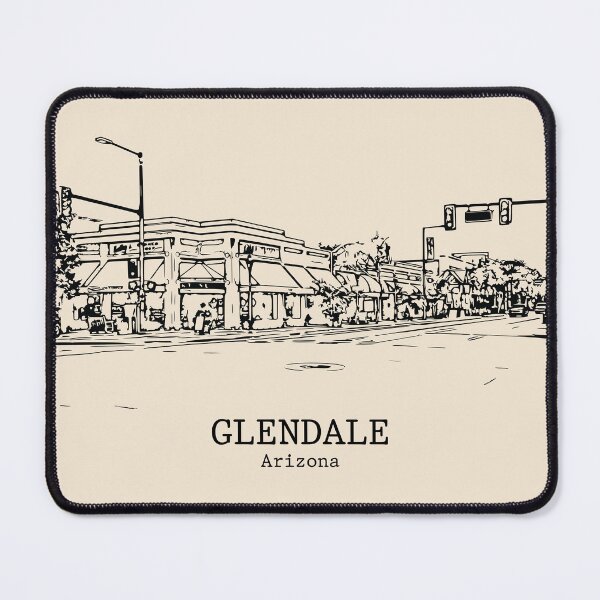 Artikelvorschau, Glendale - Arizona entworfen und verkauft von Lakeric Cityscapes.