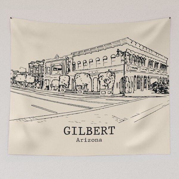 Item preview, Gilbert, Arizona designed and sold by Lakeric Cityscapes.