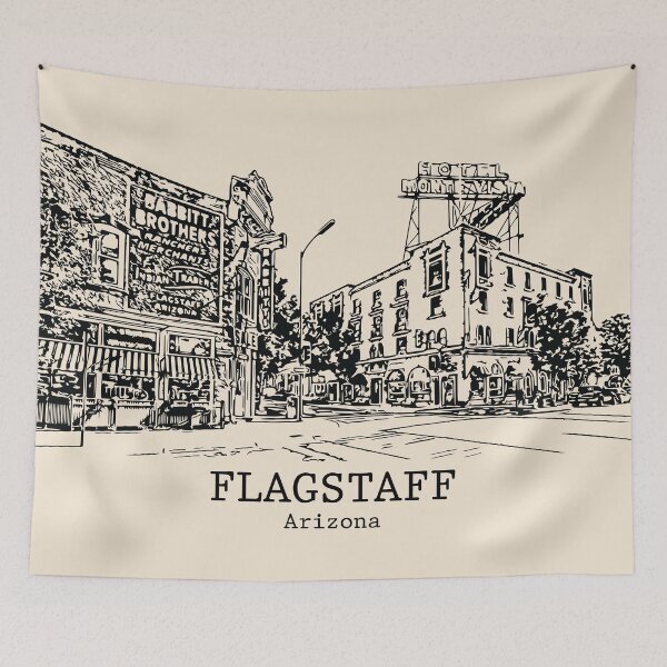 Item preview, Flagstaff - Arizona designed and sold by Lakeric Cityscapes.