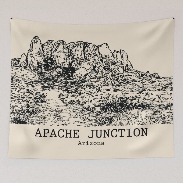 Item preview, Apache Junction - Arizona designed and sold by Lakeric Cityscapes.