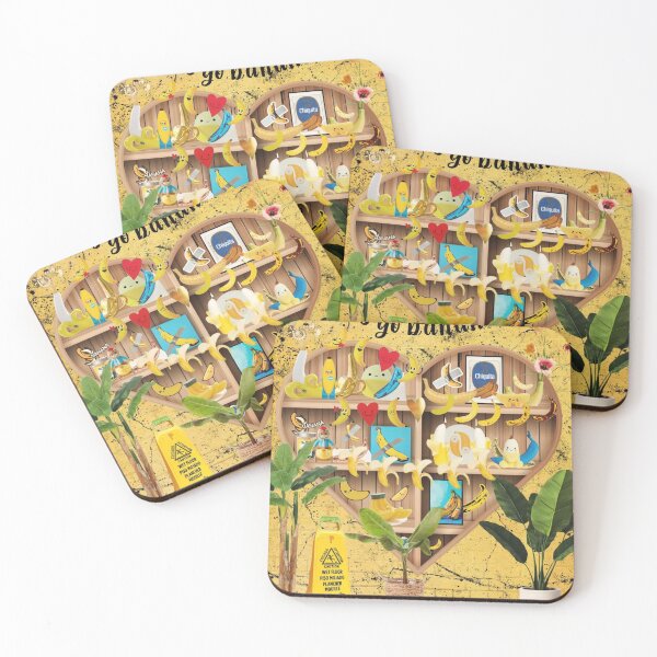 Item preview, Banana Whimsical Art designed and sold by Patrycjabeauty.