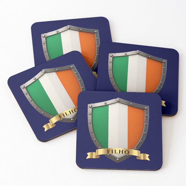 Item preview, Filho Irish Heritage Crest Shield designed and sold by Highlandkings.