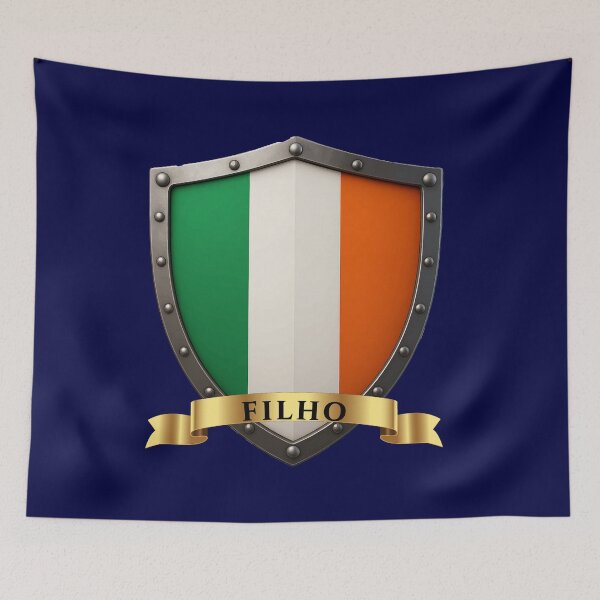 Item preview, Filho Irish Heritage Crest Shield designed and sold by Highlandkings.
