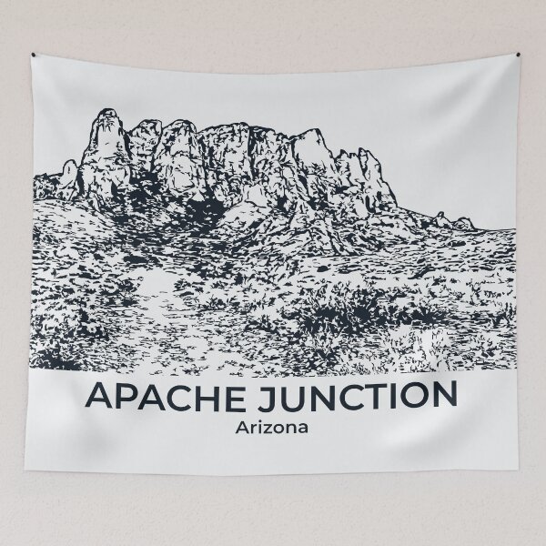 Item preview, Apache Junction - Arizona designed and sold by Lakeric Cityscapes.