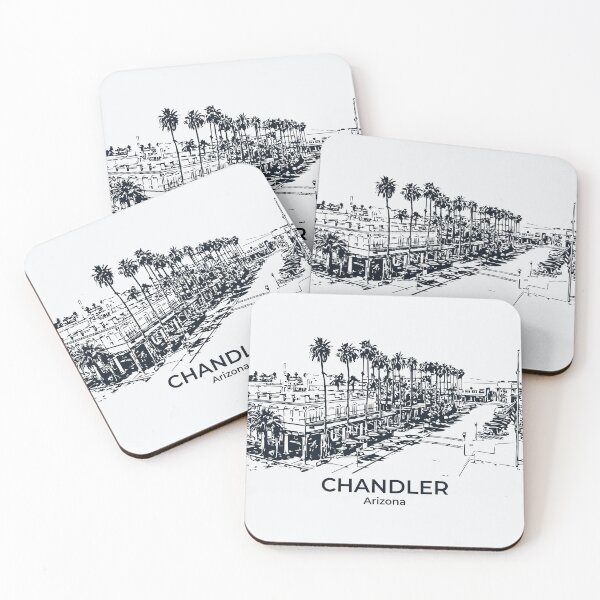 Aperçu de l'œuvre Chandler - Arizona créée et vendue par Lakeric Cityscapes.
