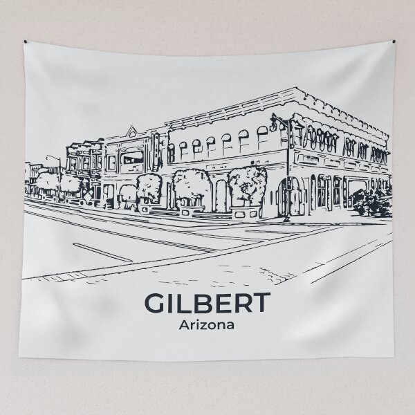 Item preview, Gilbert, Arizona designed and sold by Lakeric Cityscapes.