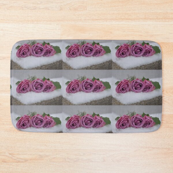 Item preview, Purple roses in the snow.  designed and sold by Rjsmommy23.