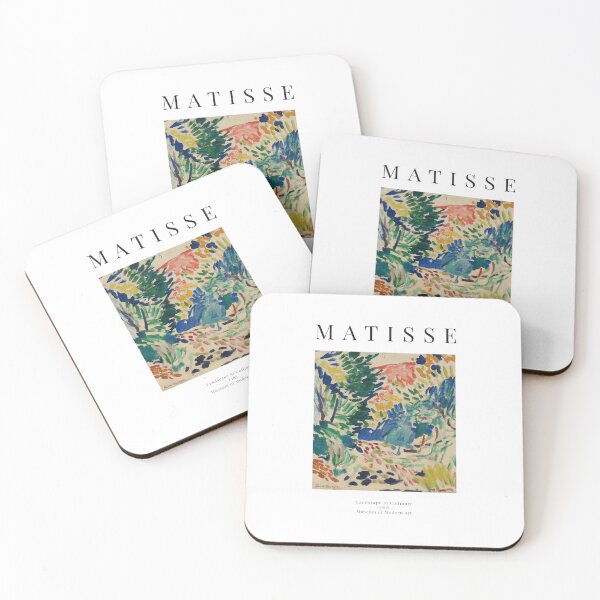 Item preview, Henri Matisse - Landscape At Collioure - Exhibition Poster designed and sold by NOIXES.