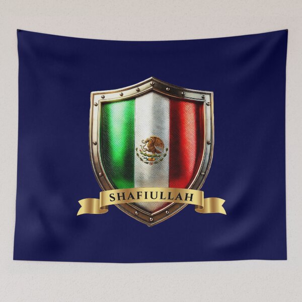 Item preview, Shafiullah Mexican Heritage Crest Shield designed and sold by Highlandkings.