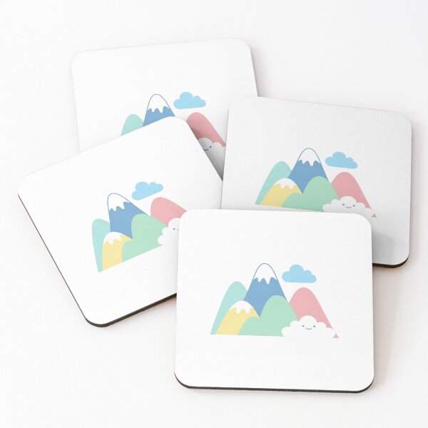 Item preview, Pastel-colored hills with a dramatic dark cloud looming in the background designed and sold by VerizalShop.