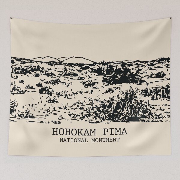 Item preview, Hohokam Pima National Monument designed and sold by Lakeric Cityscapes.
