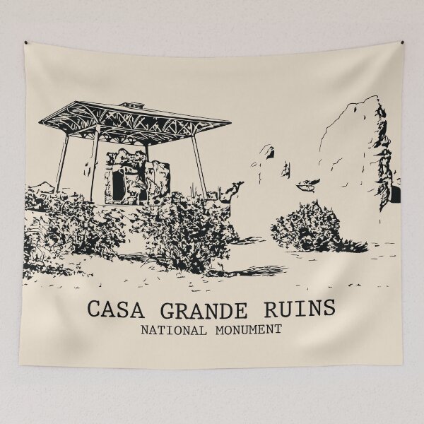 Item preview, Casa Grande Ruins National Monument designed and sold by Lakeric.