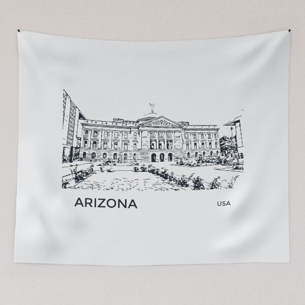 Item preview, Arizona State USA designed and sold by Lakeric Cityscapes.