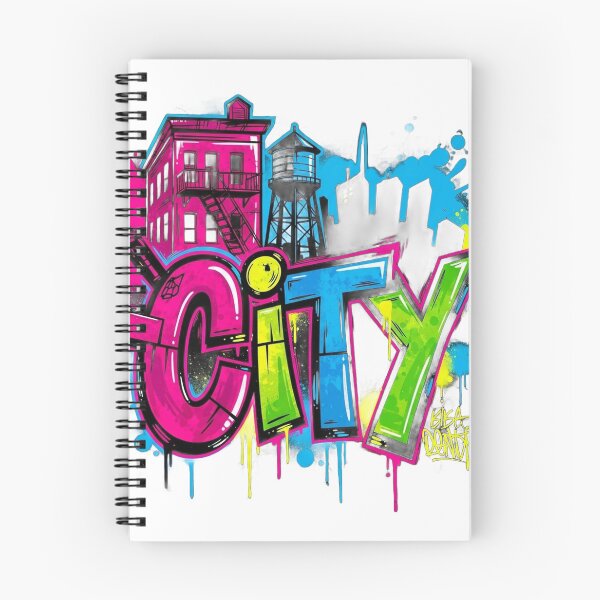 Item preview, Vibrant street art in a metropolitan city designed and sold by VerizalShop.