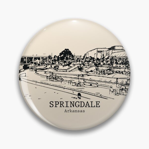 Item preview, Springdale - Arkansas designed and sold by Lakeric Cityscapes.