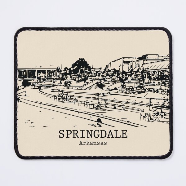 Item preview, Springdale - Arkansas designed and sold by Lakeric Cityscapes.