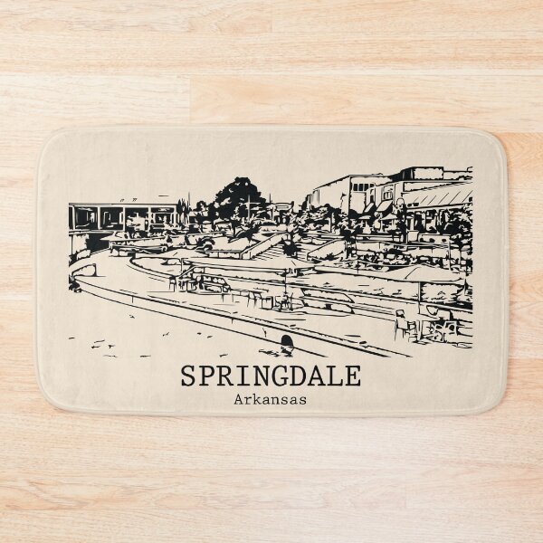 Item preview, Springdale - Arkansas designed and sold by Lakeric Cityscapes.