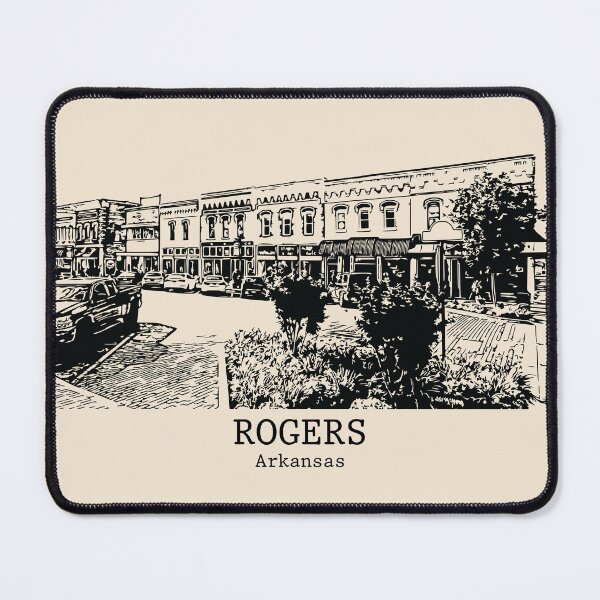 Item preview, Rogers - Arkansas designed and sold by Lakeric Cityscapes.
