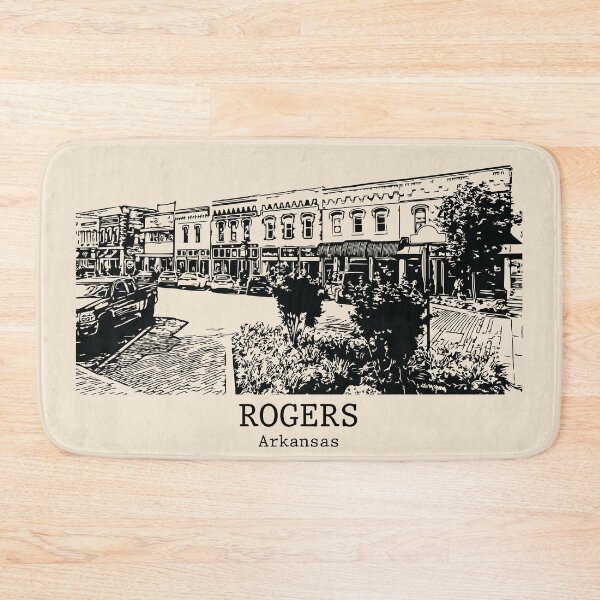 Item preview, Rogers - Arkansas designed and sold by Lakeric Cityscapes.