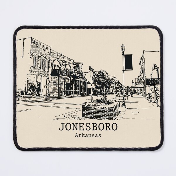 Item preview, Jonesboro - Arkansas designed and sold by Lakeric Cityscapes.