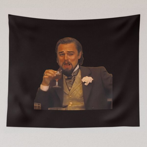 Item preview, Leonardo Dicaprio Laughing Meme designed and sold by Elfe Azrul.