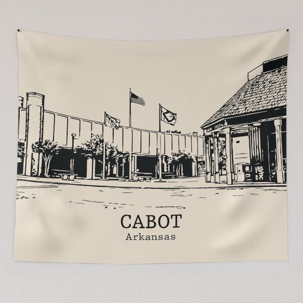 Item preview, Cabot - Arkansas designed and sold by Lakeric Cityscapes.