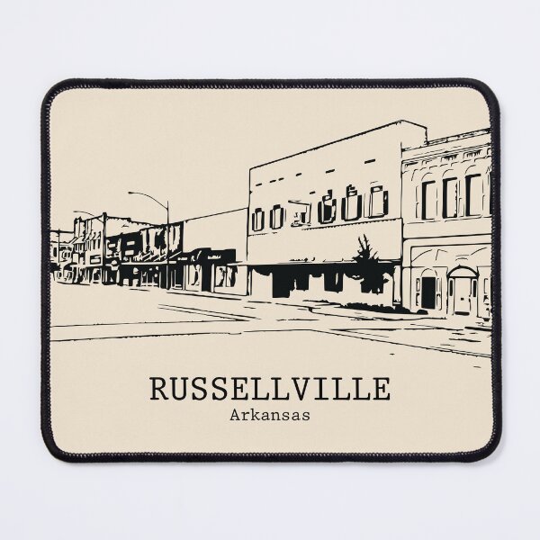 Item preview, Russellville - Arkansas designed and sold by Lakeric Cityscapes.