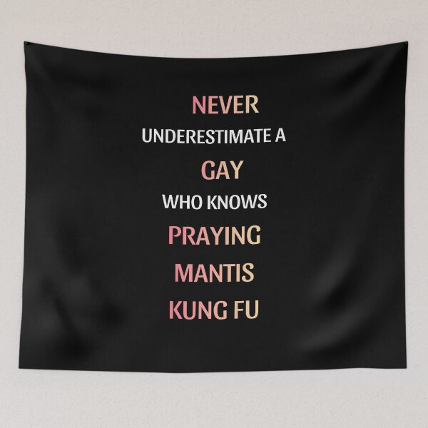 Item preview, Never Underestimate Gay Martial Artist Design designed and sold by thurma85.