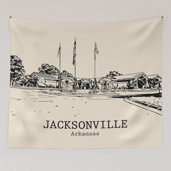 Item preview, Jacksonville - Arkansas designed and sold by Lakeric Cityscapes.
