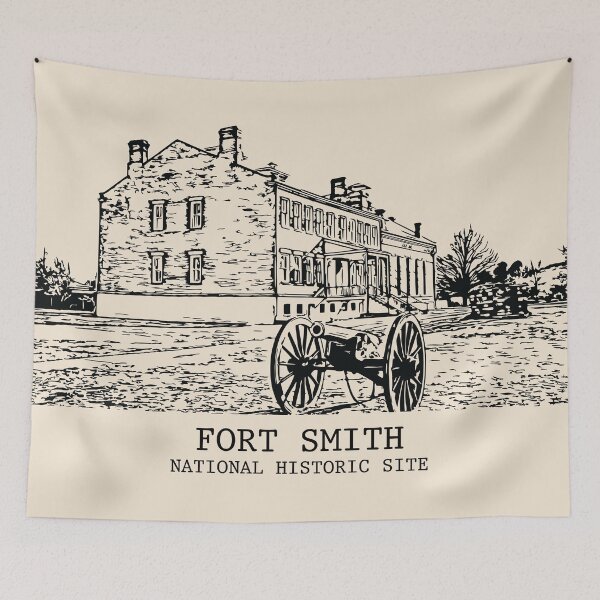 Item preview, Fort Smith National Historic Site designed and sold by Lakeric Cityscapes.