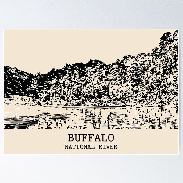 Item preview, Buffalo National River designed and sold by Lakeric.