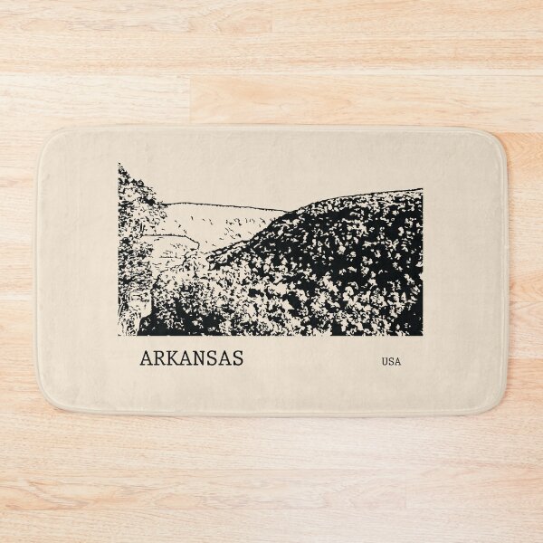 Item preview, Arkansas USA designed and sold by Lakeric Cityscapes.