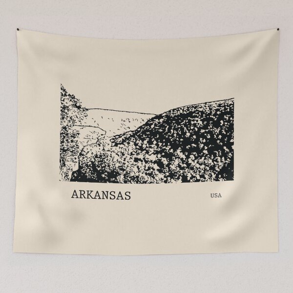 Item preview, Arkansas USA designed and sold by Lakeric Cityscapes.