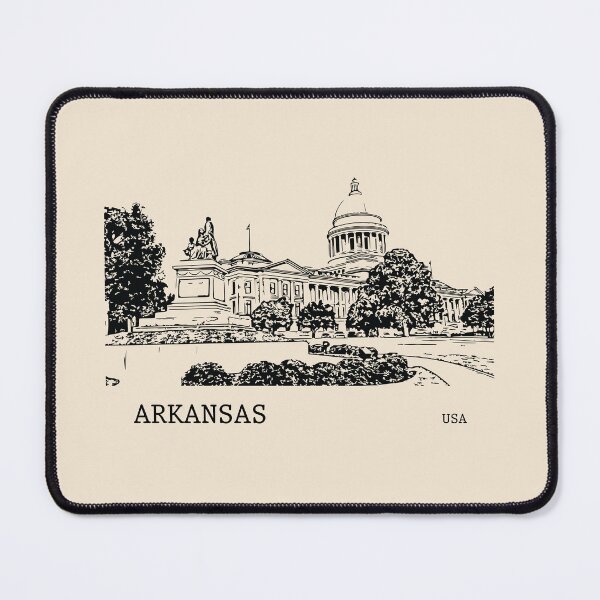 Item preview, Arkansas State USA designed and sold by Lakeric Cityscapes.