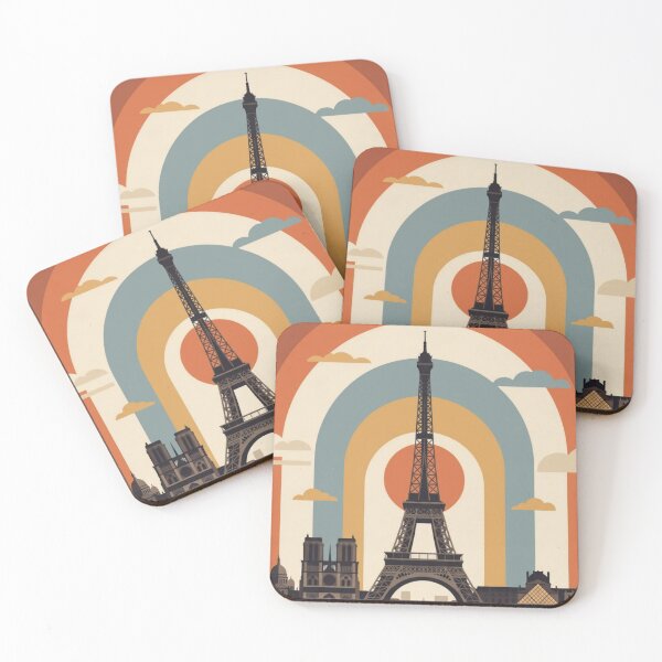 Item preview, Paris Skyline Graphic Art Print | Minimal City Illustration | No Text Design designed and sold by wackyartwork.