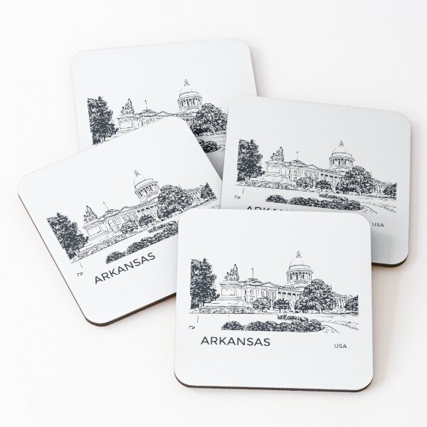 Item preview, Arkansas State USA designed and sold by Lakeric Cityscapes.
