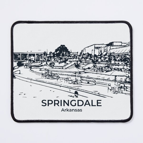Item preview, Springdale - Arkansas designed and sold by Lakeric Cityscapes.