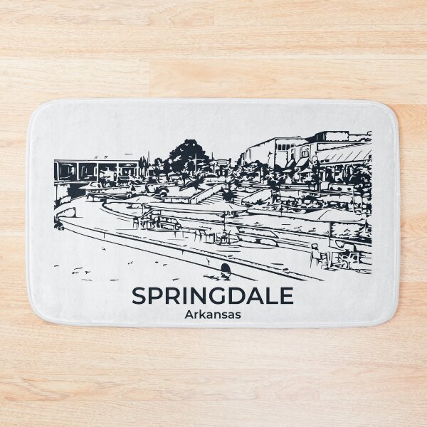 Item preview, Springdale - Arkansas designed and sold by Lakeric Cityscapes.