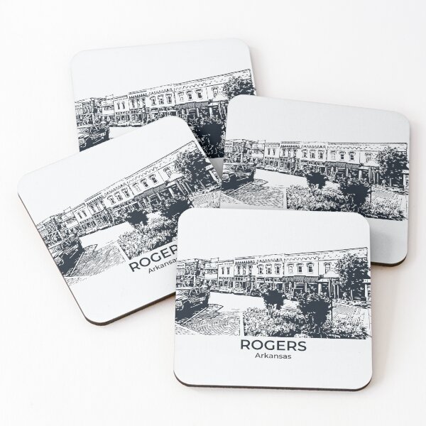 Item preview, Rogers - Arkansas designed and sold by Lakeric Cityscapes.
