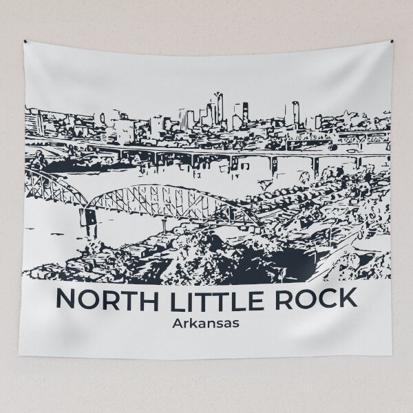 Item preview, North Little Rock - Arkansas designed and sold by Lakeric Cityscapes.