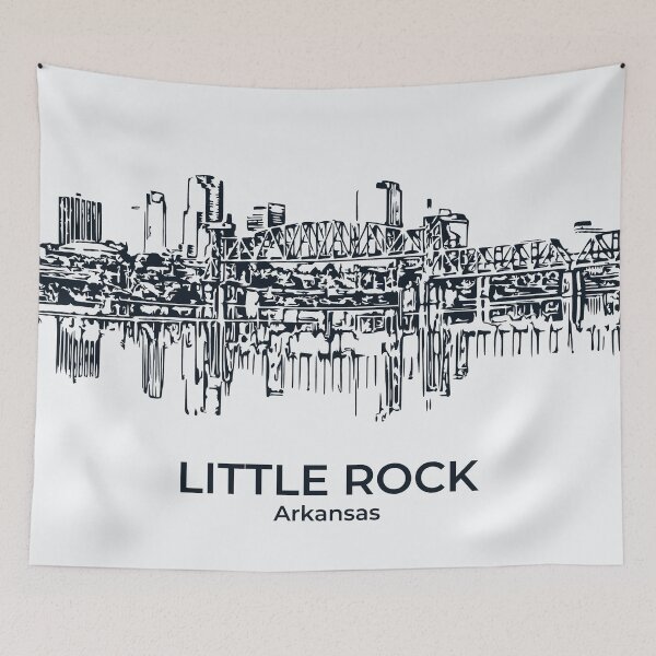 Item preview, Little Rock - Arkansas designed and sold by Lakeric Cityscapes.