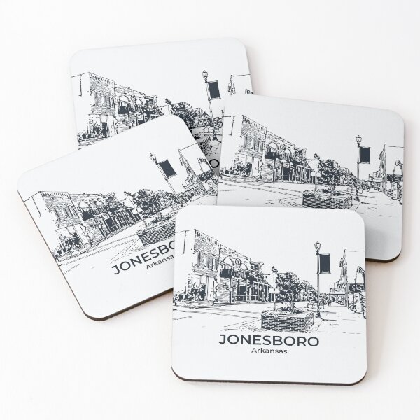 Item preview, Jonesboro - Arkansas designed and sold by Lakeric Cityscapes.