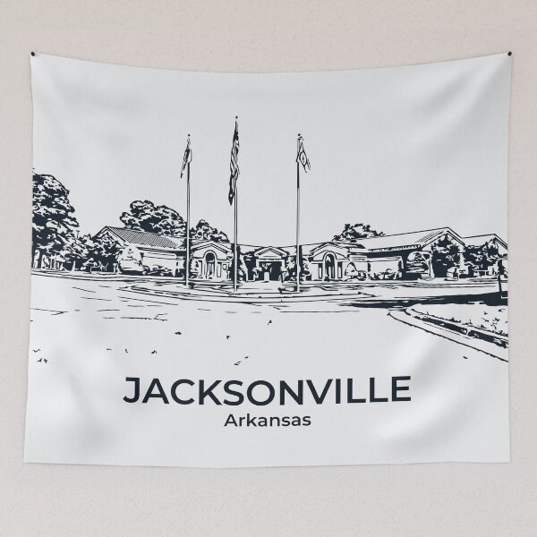 Item preview, Jacksonville - Arkansas designed and sold by Lakeric Cityscapes.