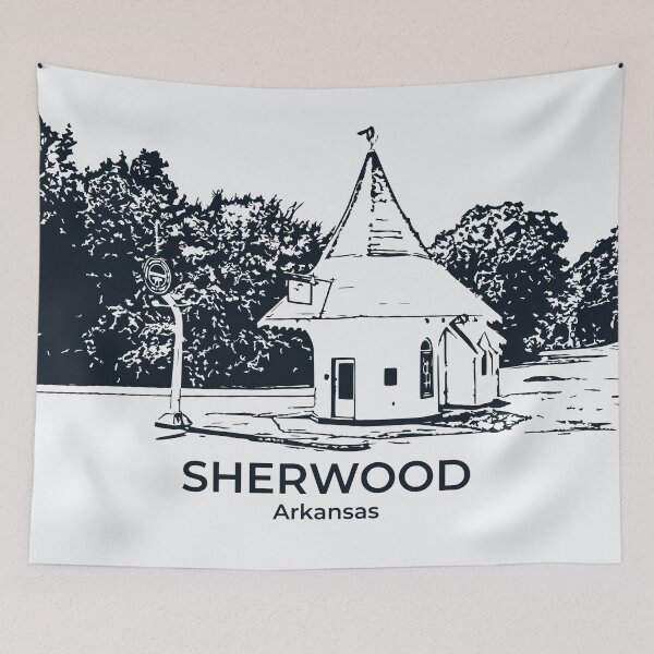 Item preview, Sherwood - Arkansas designed and sold by Lakeric Cityscapes.