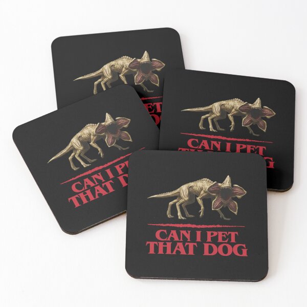 Item preview, Demodog Can I Pet That Dog Stranger Dog designed and sold by Elenafatulla.