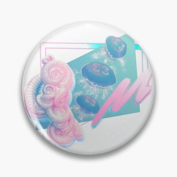 Item preview, Ammonite Aesthetic Pastel Vaporwave Mermaid designed and sold by Benjamin Lou.